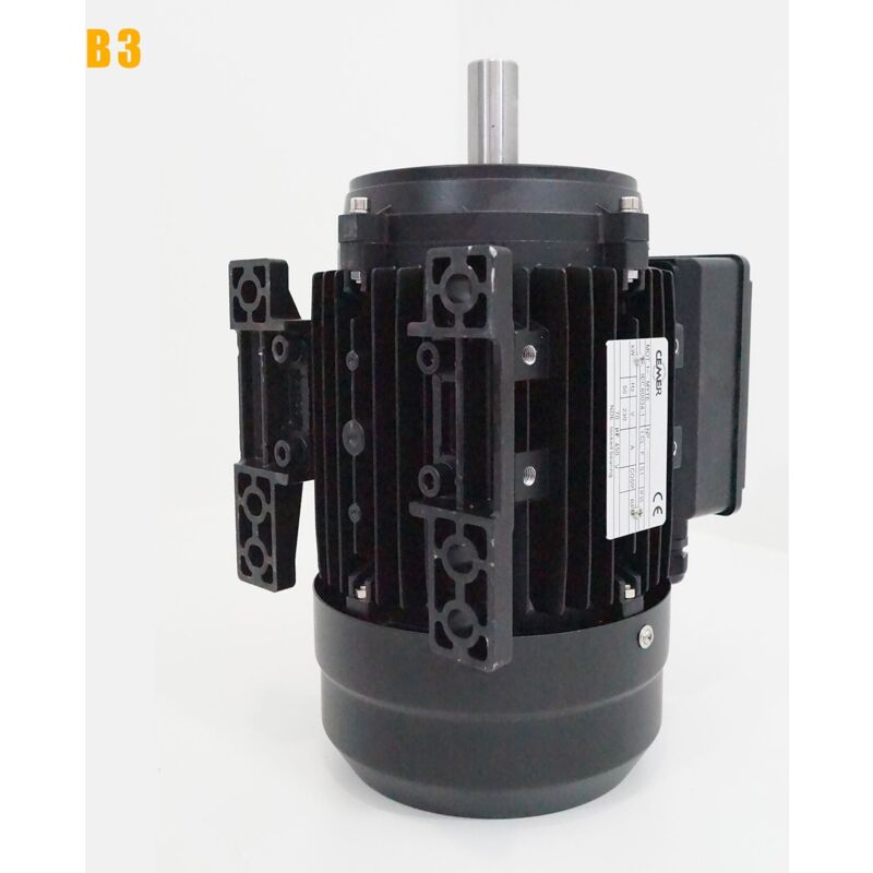 Moteur Électrique Monophasé 0.25 KW 1500 Tr/min 230V CEMER B35 - Neuf