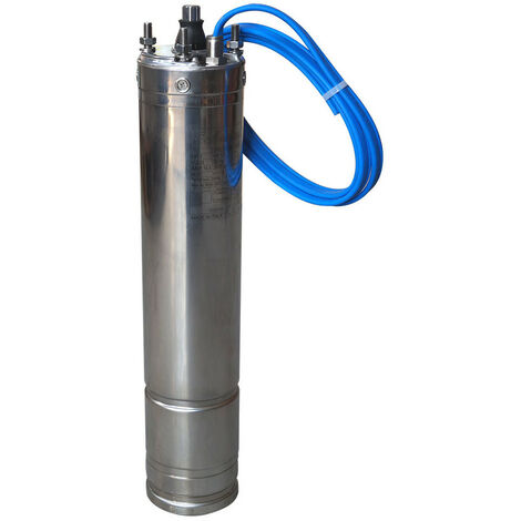 Moteur électrique pour pompe immergée 2.2kW 380V – Acier inoxydable AISI 304 – 30 démarrages/heure – Installation verticale/horizontale – Pentax