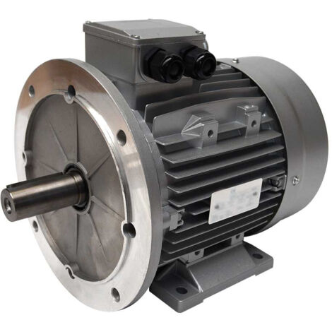 Moteur Électrique Triphasé 230/400V 5.5kW 1500tr/min - MH1132S4B35 Bride B35 - Bobinage cuivre (1/5)