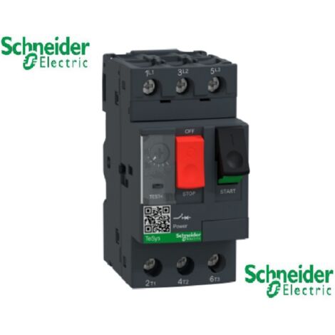 Schneider Electric – Disjoncteur moteur 20 à 25 A 3P magnétothermique – Protection thermique et magnétique – Pour moteurs jusqu'à 11 kW – GV2ME22