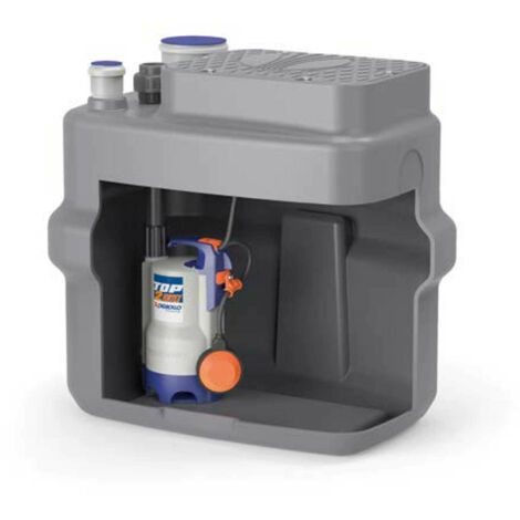 Station De Relevage Eaux Usées 100l Pedrollo Sar100 Top2 Vortex 6m³/h