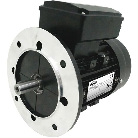 Moteur électrique Monophasé 220v 0,25 Kw 1500 Tr/min Condensateur Permanent - My7114b5 Bride B5 - Bobinage Cuivre (1/5)