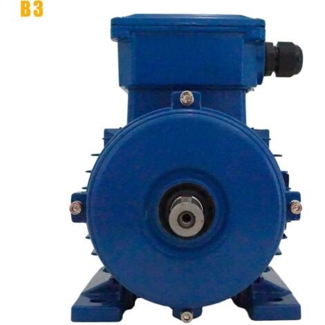Moteur électrique 230/400v 1,5 Kw 3000 Tr/min  - Ms8032b3 Bride B3