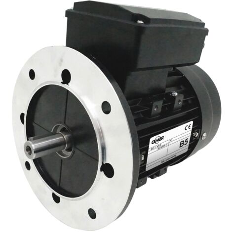 Moteur électrique Monophasé 220V 0,37 kW 1500 tr/min Condensateur Permanent - MY7124B5 Bride B5 - Bobinage cuivre (1/5)