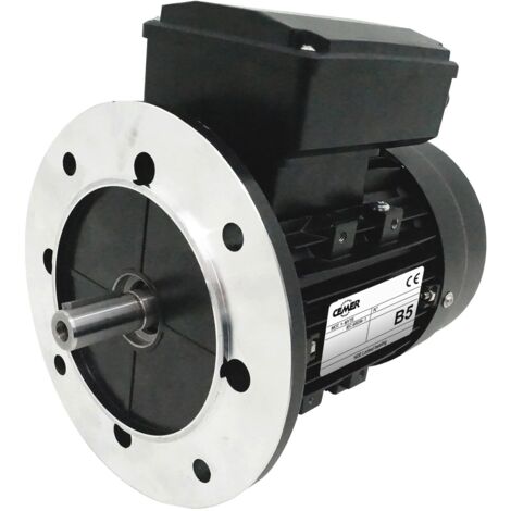 Moteur électrique 0,37 Kw 1000 Tr/min 220v Monophasé Cemer My8016b5 - Bride B5 (1/6)