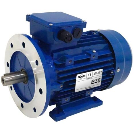Driefasige elektromotor 230/400 V 1 pk Cemer Ms 0,75 kW 3000 tpm