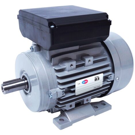 Moteur électrique monophasé 220V 2.2 kW 3000 tr/min Condensateur Permanent - MMP90L2B3 Bride B3 - Bobinage cuivre