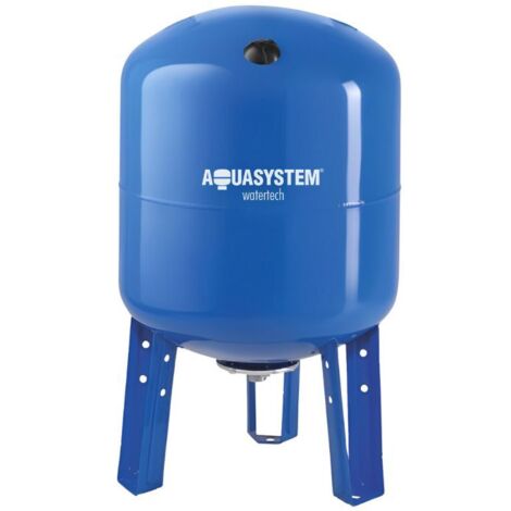 Aquasystem – Réservoir à vessie vertical 60L – Pression 10 bars – Compatible avec pompes de surface et immergées – Vessie interchangeable certifiée ACS