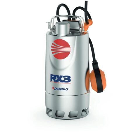 Pompe De Relevage 220v Pedrollo Rxm 3 Eau De Pluie Avec Flotteur 0.55 Kw 9.6 M3/h (1/5)