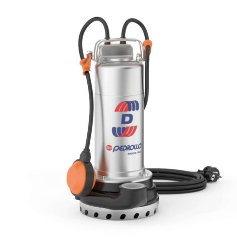 Pompe De Drainage Pedrollo Dm 8 Eau Trouble Avec Flotteur Mono 9 M3/h 0.55 Kw (1/3)