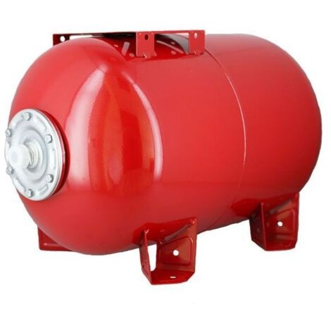 Jetly – Réservoir à vessie horizontal 80L 10 bars – Acier avec vessie butyle alimentaire – Installation facile – 309081