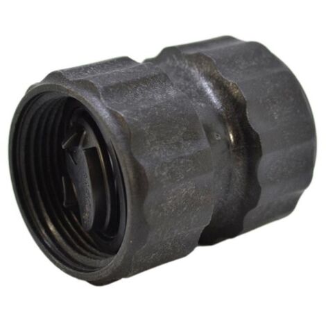 Clapet de retenue à battant caoutchouc F/F 3342 (1''1/4) (1/3)