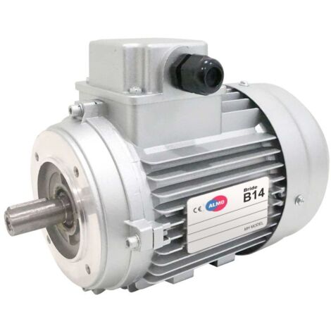 Moteur électrique Triphasé 230/400v 1.1 Kw 3000 Tr/min - Mh380g2b14 Alu Bride B14 - Bobinage Cuivre (1/5)