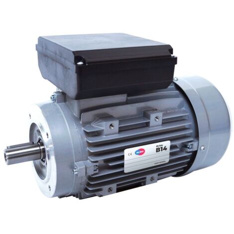 Moteur électrique Monophasé 220v 0.55 Kw 3000 Tr/min Condensateur Permanent - Mmp71g2b14 Bride B14 - Bobinage Cuivre (1/3)
