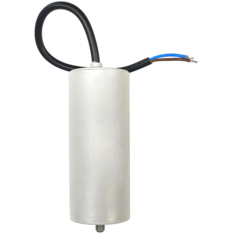 Condensateur moteur permanent 31,5µF 450V – Pour moteurs électriques monophasés – Longueur câbles 250 mm – Fréquence 50/60 Hz – Comar