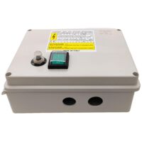 Coffret Démarrage Pompe De Puit 1.1Kw - 230V Monophasé, Protection Thermique, IP54