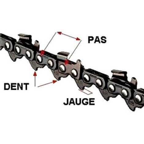 Chaine tronçonneuse 325 058 86 Entraineurs