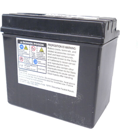 Batterie tondeuse autoportée Mc Culloch 12V - 6Ah