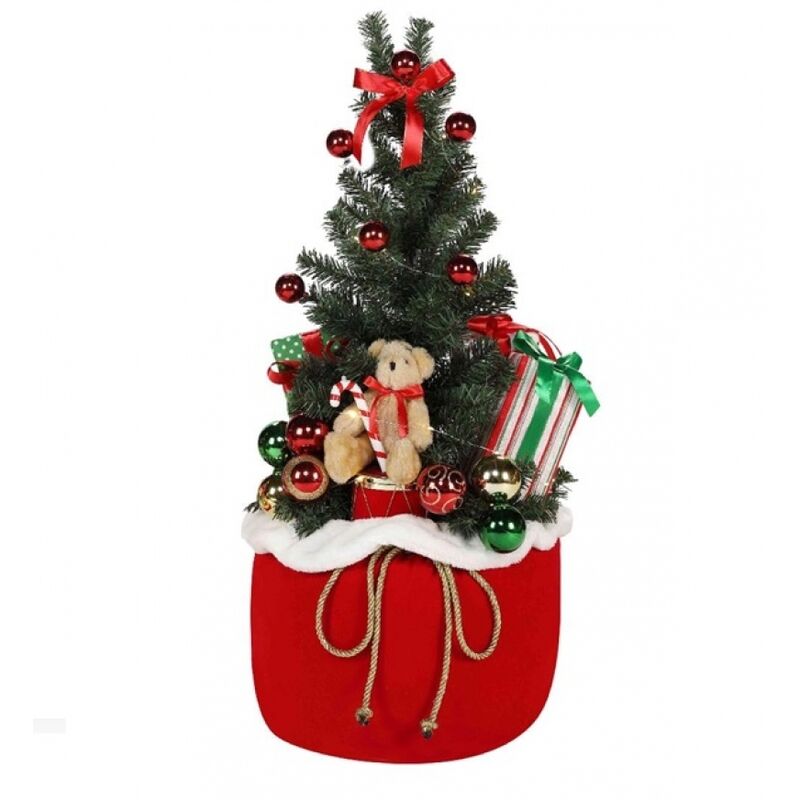 Albero Di Natale Luminoso Da Interno ALBERO DI NATALE LUMINOSO DECORATO ALTEZZA 65CM