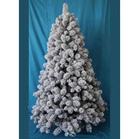 Albero Natale Galaxy 180 cm PE+PVC Floccato con Glitter- Flora