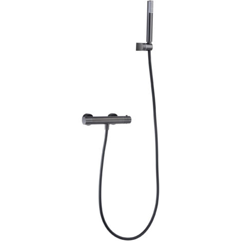 Miscelatore Doccia Termostatico Monza Black Gun Metal Imex Imex Btm039 5bgm (1/4)