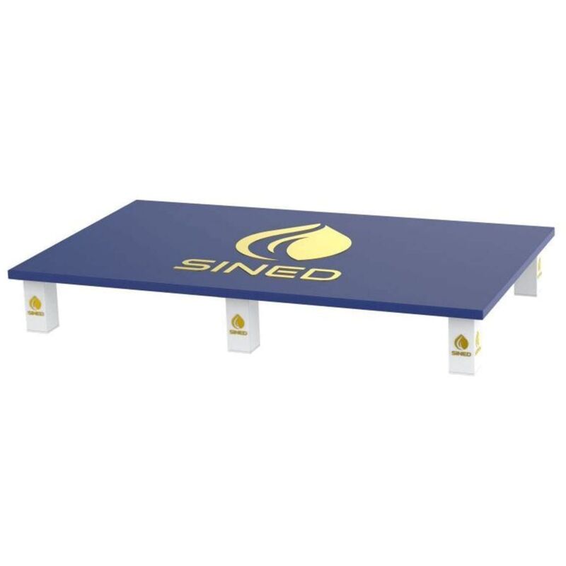 Présentoir Sined Blue 100 x 60 Cm Cm 1,5x60x100 Sined Espositore Docce Rettangolare Blu