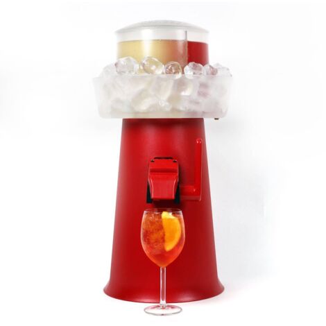 Machine à Spritz sans électricité – Préparez un Aperol Spritz parfait en 5 secondes – Design moderne et durable – Pour usage professionnel et privé