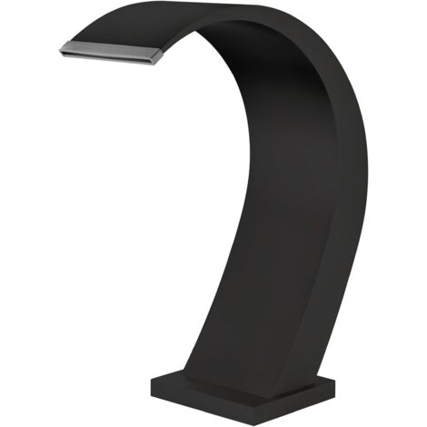 IMEX Iguazú Cascade en acier S316 noir mat alliant elegance et resistance conçue pour une durabilite optimale ideale pour sublimer tout espace avec style et qualite - Modele IMEX-CPI003-ANG