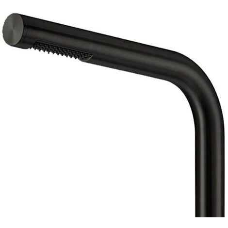 Douche Extérieure En Acier Inoxydable No Cm 221x18x56 Sined Doccia Budoni Nera