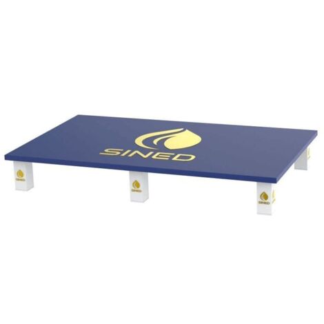 Présentoir Sined Blue 100 x 60 Cm Cm 1,5x60x100 Sined Espositore Docce Rettangolare Blu