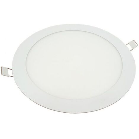 6W Panel LED empotrable - Redondo 4000K Ø120 (1/2)