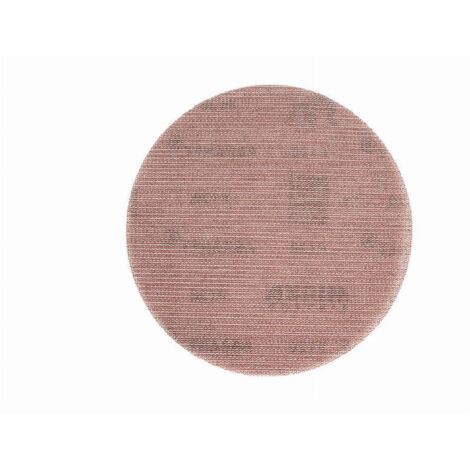 Mirka – Disque abrasif 125 mm P240 – Lot de 50 pièces – Pour ponçage de bois dur, laques et composites – Technologie sans poussière