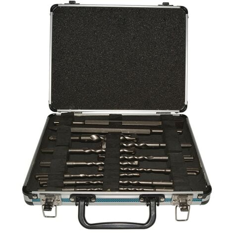 Coffret 11 forets et 2 outils de burinage SDS-PLUS - Makita D-42400