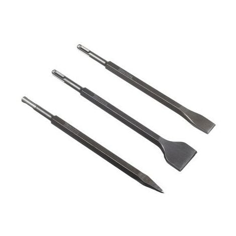 Coffret 1 pointe, 1 burin, 1 burin large SDS-PLUS - Makita D-42357