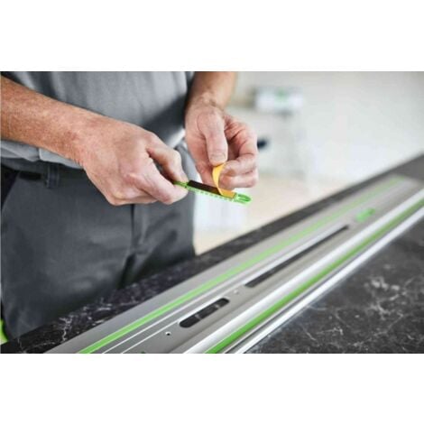Rail de guidage FS 1400/2-KP à patins adhésifs FS-KP/30 - Festool 577043