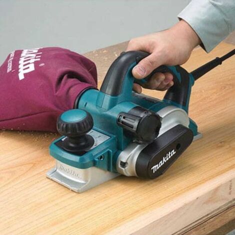 Rabot 82 mm 1050 W avec accessoires, en Makpac 3 - Makita KP0810CJ