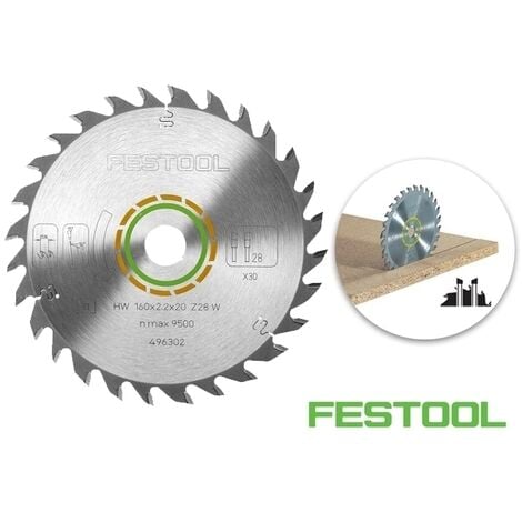 Lame de scie universelle 160x2,2x20 W28 – Festool