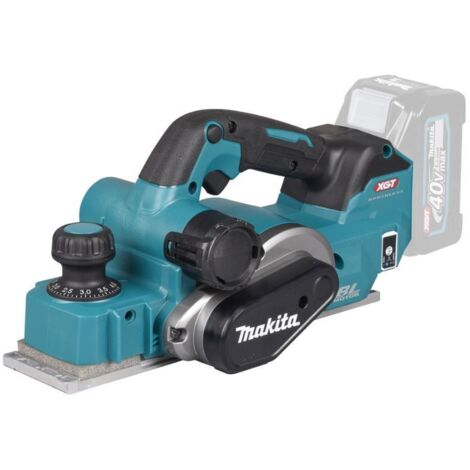 Makita – Rabot électrique 82 mm – KP001GZ02 – Profondeur de coupe max 4 mm – Moteur Brushless – Coffret Makpac 3