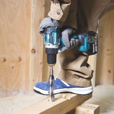 Perceuse Visseuse 54NM avec 2 batteries 5Ah, chargeur et 96 accessoires - Makita DDF484RTX6