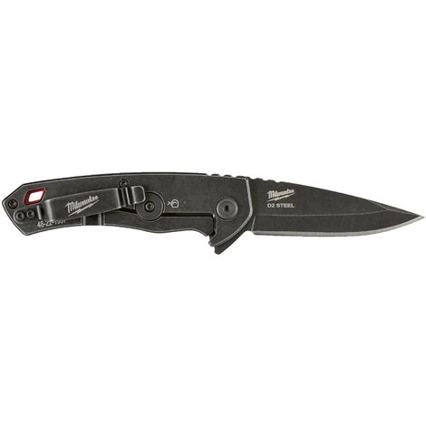 Couteau pliant HARDLINE 64mm lame lisse - Milwaukee 4932492452