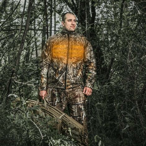 Blouson chauffant chasseur camouflage M12 Taille M - Milwaukee M12 HJ CAMO6-0 (M)
