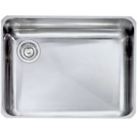 Lavello CINZIA SOTTOTOP 60X45 SX R50  1 vasca sinistra ACCIAIO INOX (1/5)