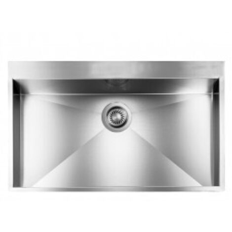 Lavello FILOQUADRA MIX 85X50X19  1 vasca ACCIAIO INOX (1/5)
