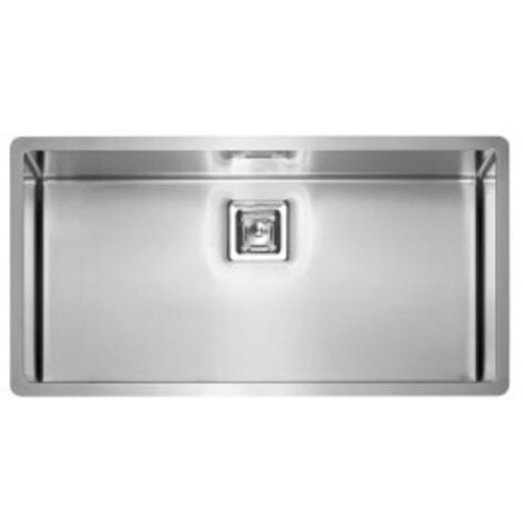 CM 01535AXCSSP Serie Pyper FQ Lavello Acciaio inox satinato da incasso Filotop 1 Vasca 85x45cm (1/5)