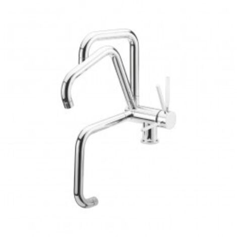 Miscelatore PURO 580 abbattibile cromato (1/2)