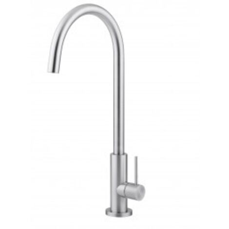 Miscelatore ACQUAMIX 9242 con canna girevole ACCIAIO INOX (1/4)