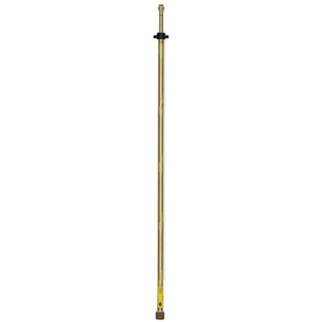 MESTO Verlängerungsrohr ausziehbar von 80 bis 150 cm Messing (1/3)