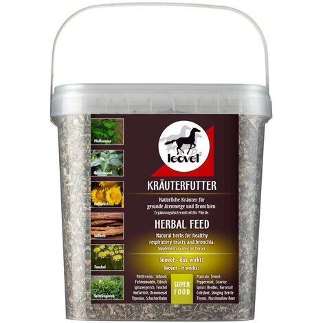 Leovet® Kräuterfutter 800 g gesunde Atemwege Pferde
