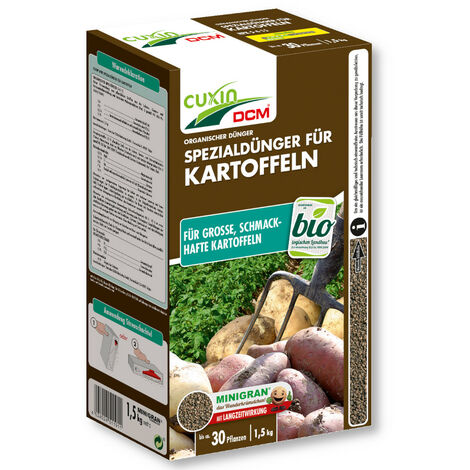 Cuxin Kartoffeldünger 1,5 kg Gemüsedünger Biodünger Beetdünger organisch