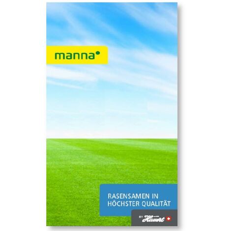 Hauert Manna Nachsaatrasen Regeneration Top 320 Profirasen 10 kg mit RSM Sorten